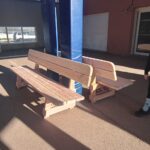 banc pour la cour